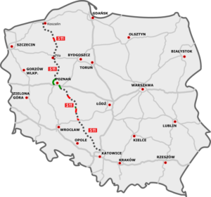Freeways in Poland